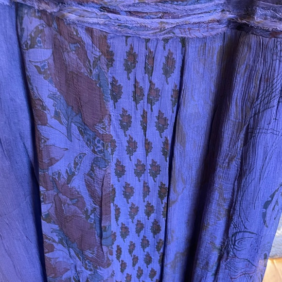 Beautiful Chiffon Mais il est où le soleil? Purple summer dress - Picture 4 of 6